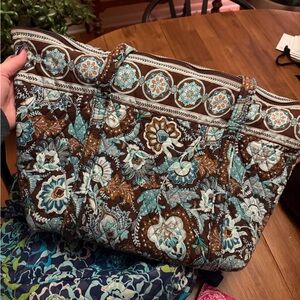 Vera Bradley Java Blue Tote